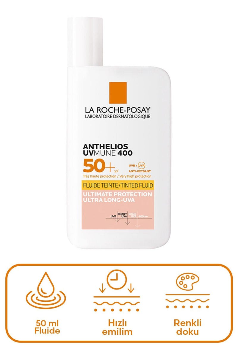 La Roche Posay Anthelios UVmune FluiRenklid Güneş Kremi SPF50+ 50 ml -
