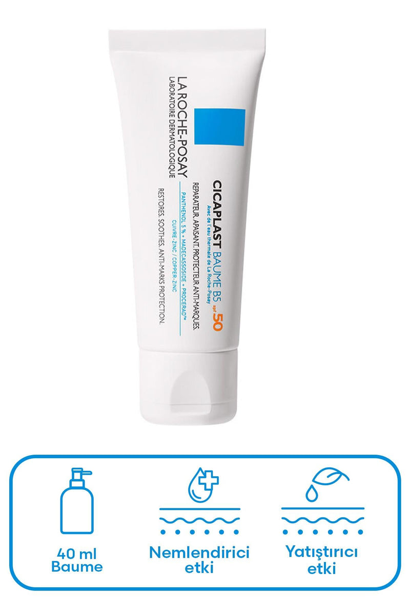 La Roche Posay Cicaplast Baume B5 SPF 50 Krem 40 ml