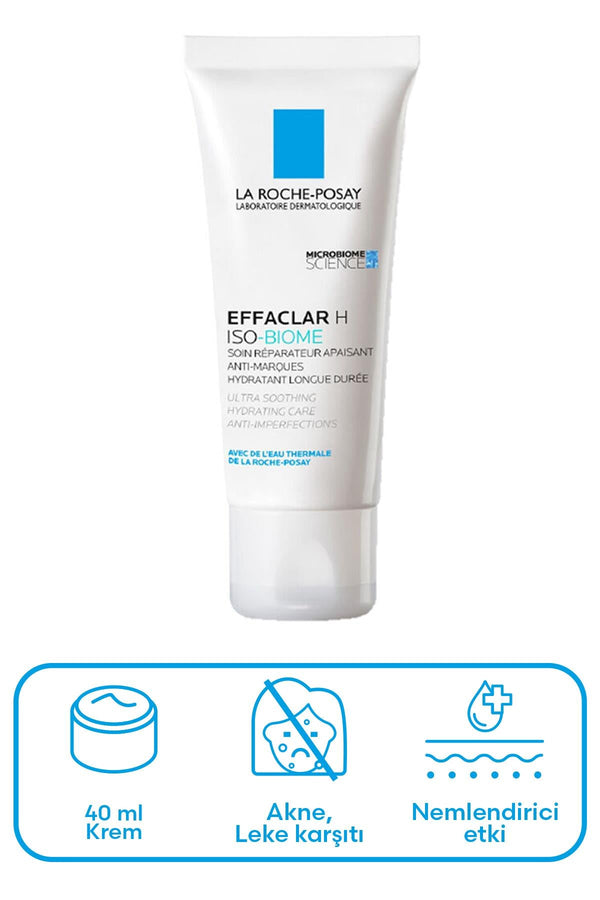 La Roche Posay Effaclar H Isobiome Nemlendirici Bakım Kremi 40 ml