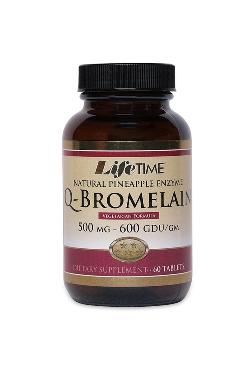 Lifetime Q-Bromelain 60 Tablets