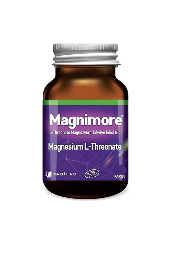 Magnimore L-Threonate Magnezyum Takviye Edici Gıda 60 Kapsül