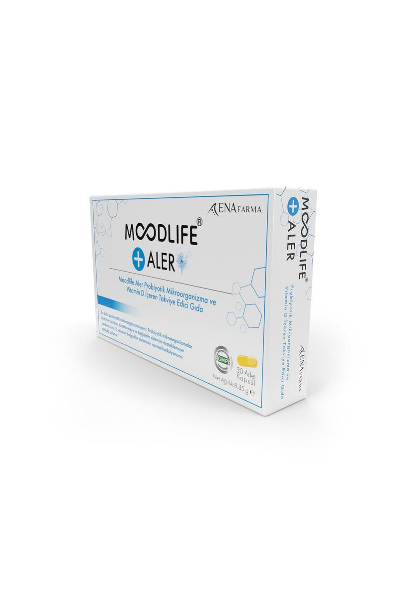 Moodlife Aler Probiyotik D Vitamin 30 Kapsül