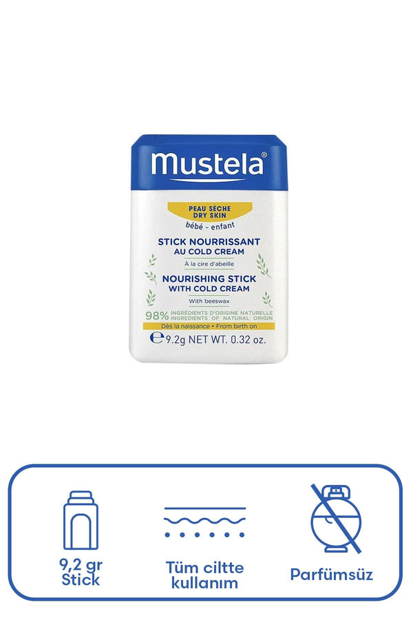 Mustela Cold Cream İçeren Besleyici Stick 92 gr