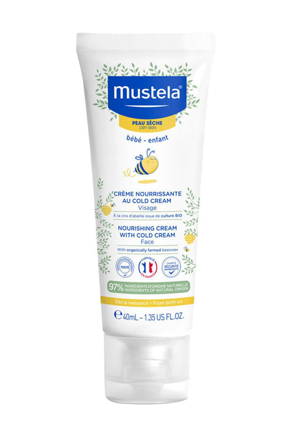 Mustela Cold Cream İçeren Besleyici Yüz Kremi 40 ml