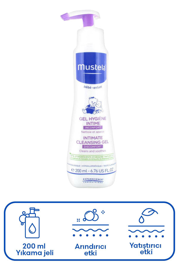 Mustela Intimate Temizleme Jeli 200 ml