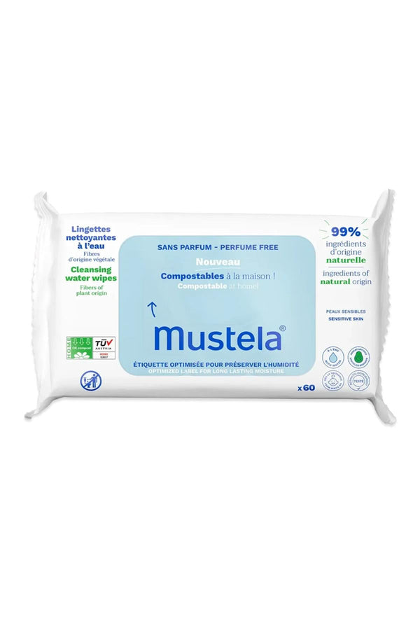 Mustela Kompost Islak Mendil Parfümsüz 60 Adet