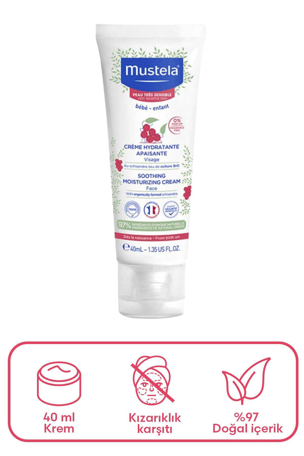 Mustela Soothing Moisturizing Cream 40 ml