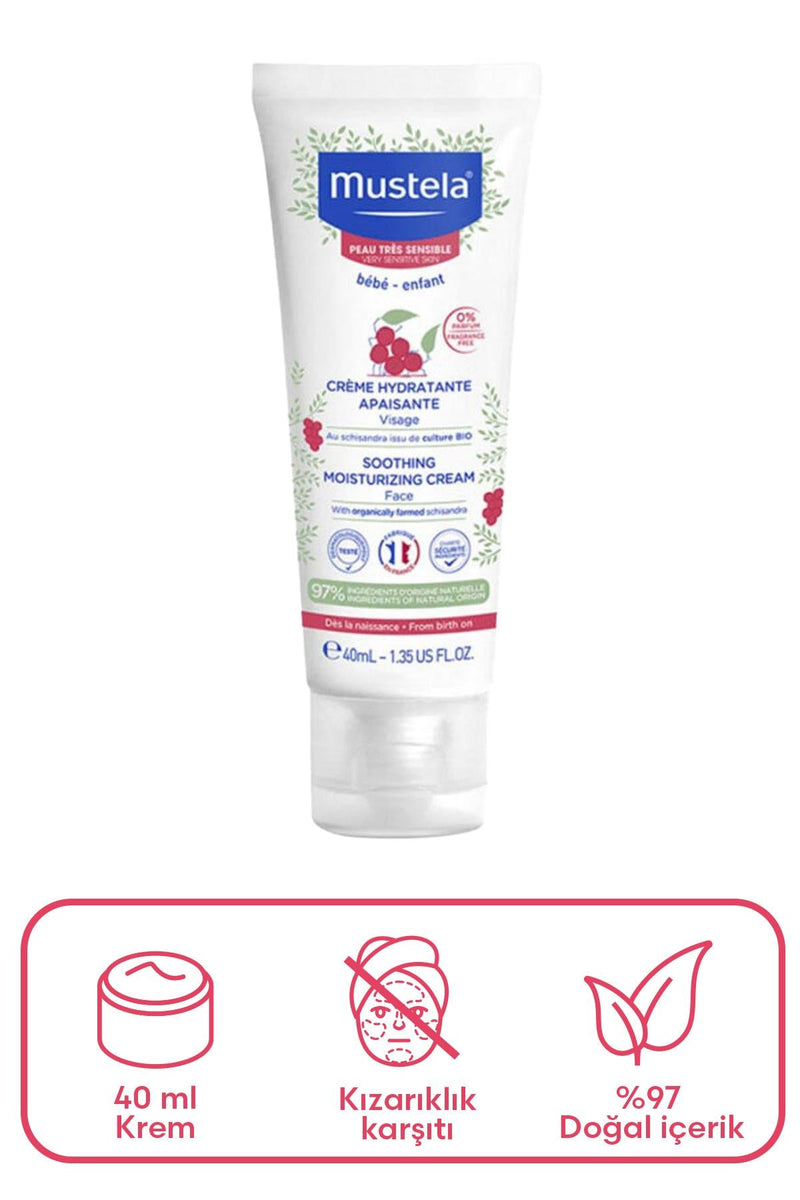 Mustela Soothing Moisturizing Cream 40 ml