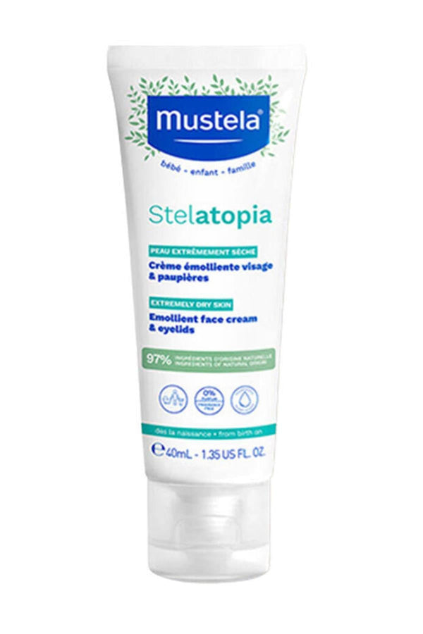 Mustela Stelatopia Emollient Face Cream Yüz Kremi 40 ml
