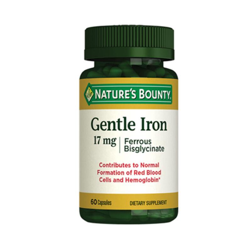 Natures Bounty Gentle Iron 17 Mg 60 Kapsül