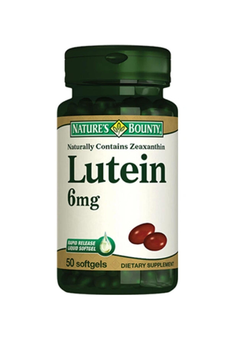 Natures Bounty Lutein 6 mg Takviye Edici Gıda 50 Kapsül