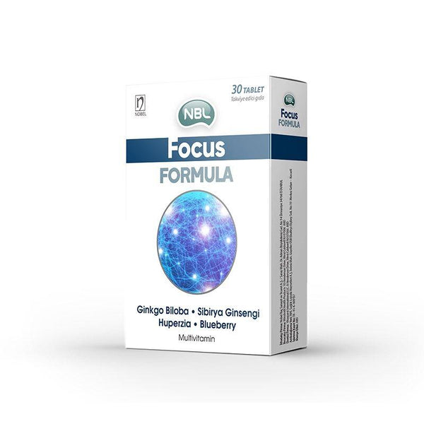 Nbl Focus Formula Çinko Ve Ginko Biloba Içeren 30 Tablet