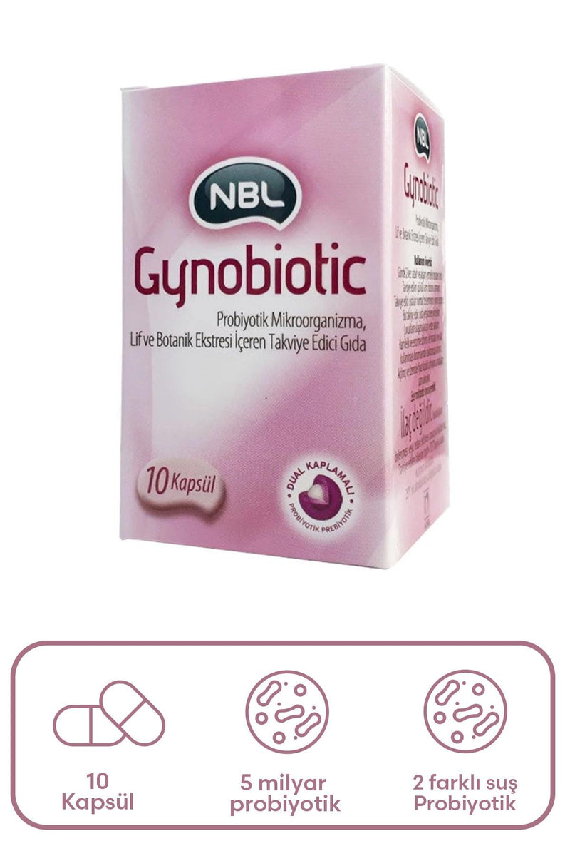 Nbl Gynobiotic Takviye Edici Gıda 10 Kapsül