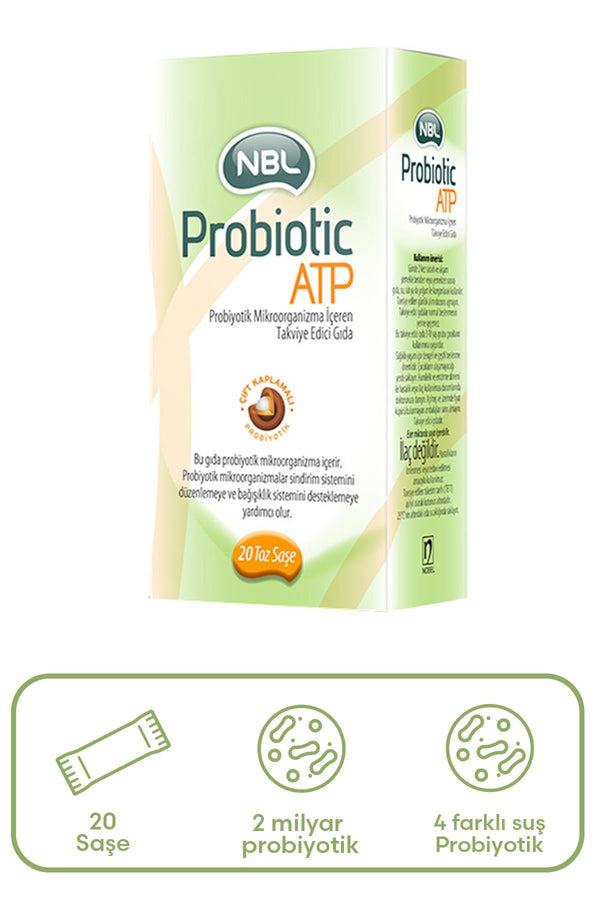 Nbl Probiotic ATP Takviye Edici Gıda 10 Toz Saşe