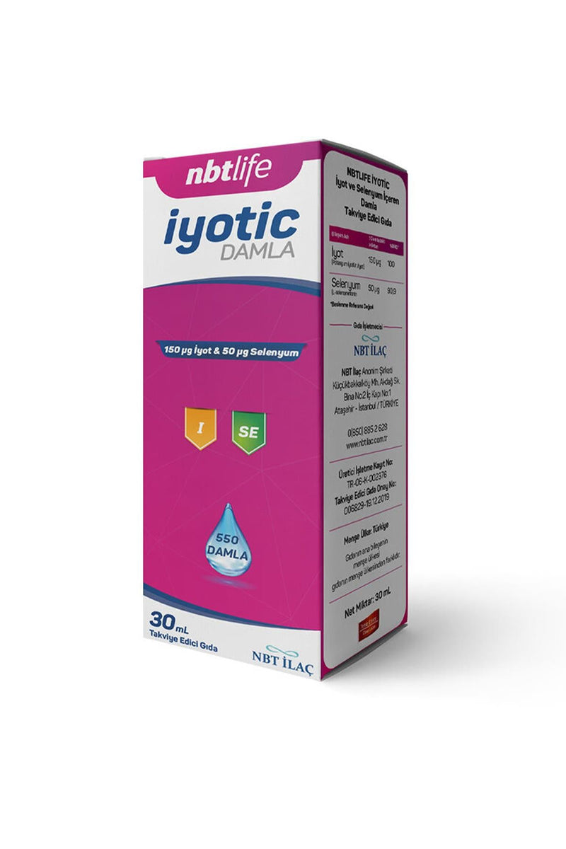Nbt Life İyotic Damla Takviye Edici Gıda 30 ml