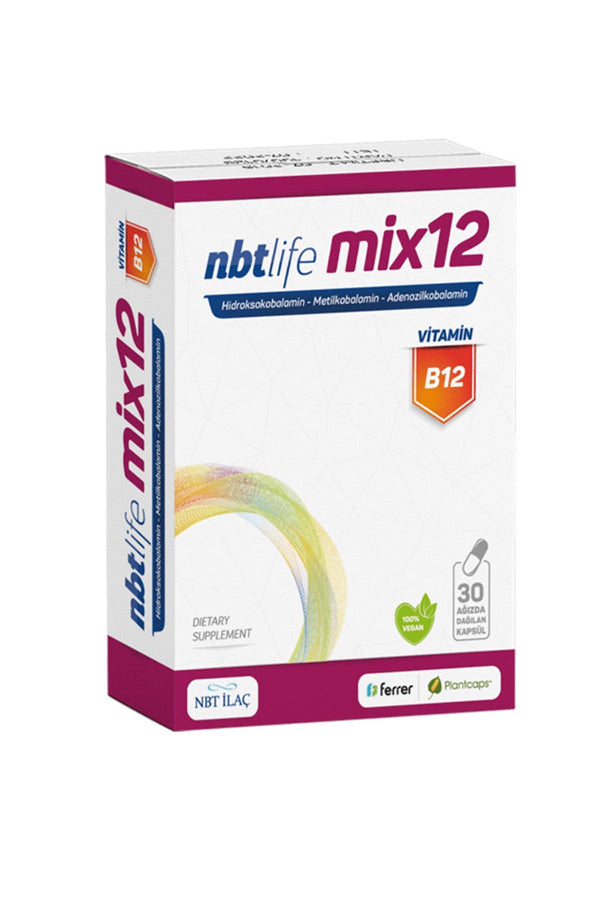 Nbt Life Mix 12 Takviye Edici Gıda 30 Kapsül