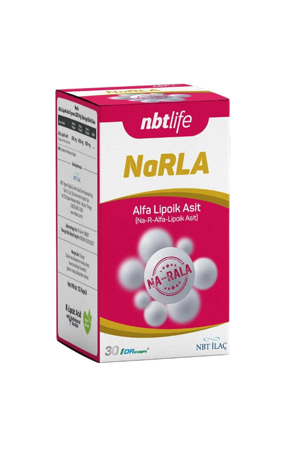 Nbt Life Narla Alfa Lipoik Asit Takviye Edici Gıda 30 Kapsül