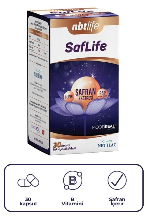 Nbt Life Safline Safran Ekstresi 30 Kapsül