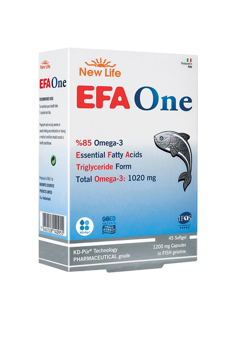 New Life EFA One Takviye Edici Gıda 45 Yumuşak Kapsül