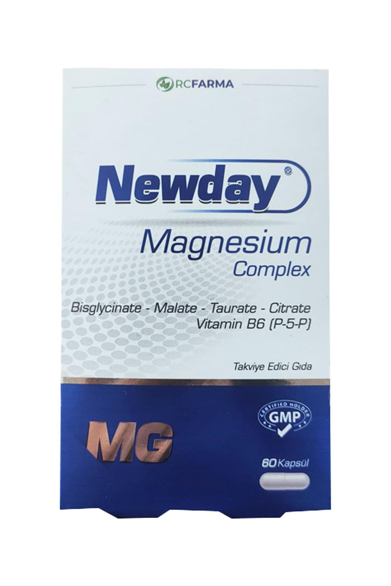Newday Magnezyum Complex 60 Kapsül