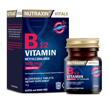 Nutraxin Vitals B12 Vitamin 60 Tablet