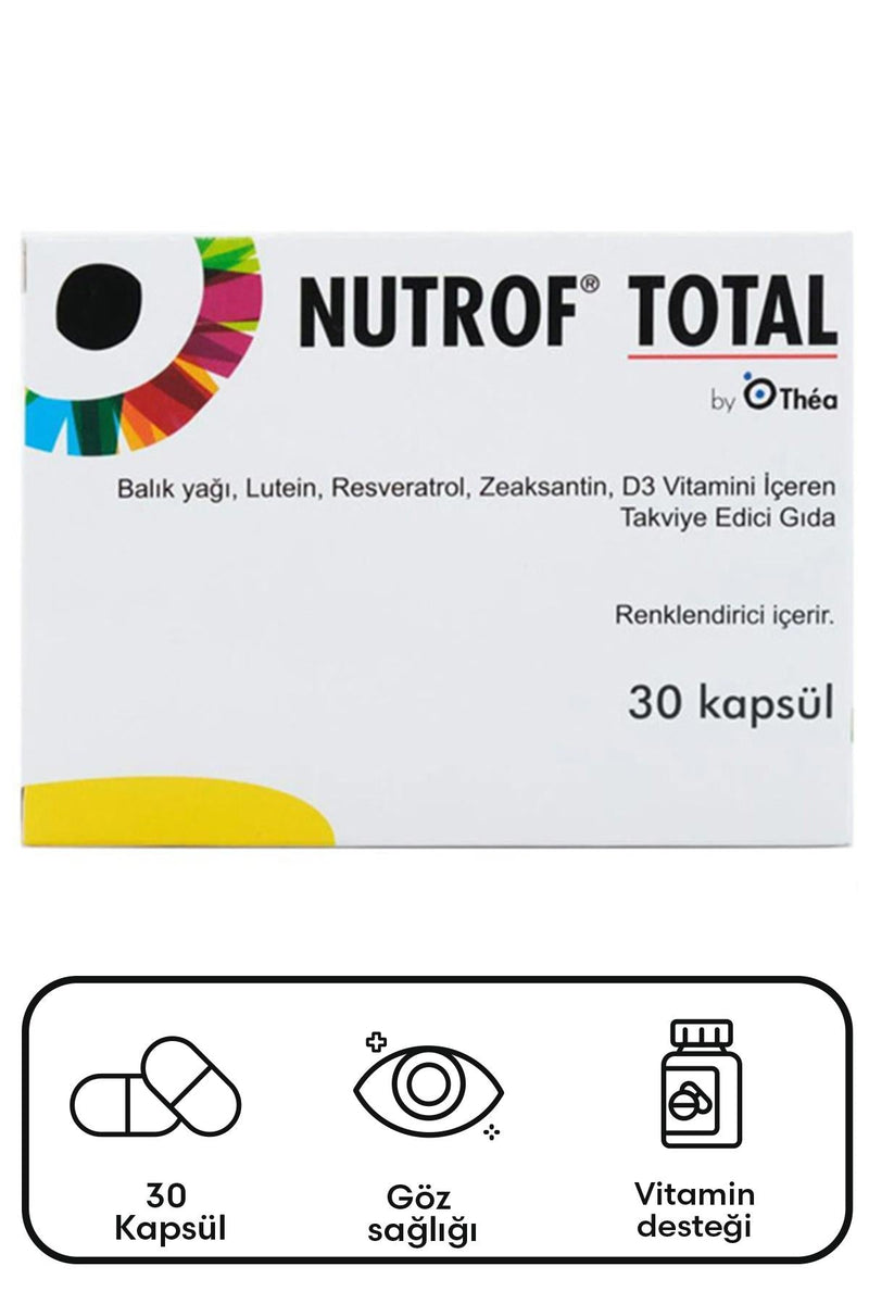 Nutrof Total Takviye Edici Gıda 30 Kapsül