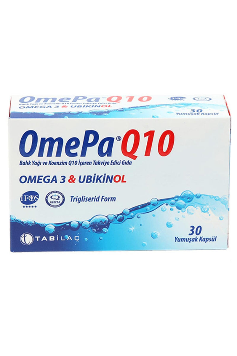 Omepa-Q10 Omega3 Ubiquinol 30 Kapsül