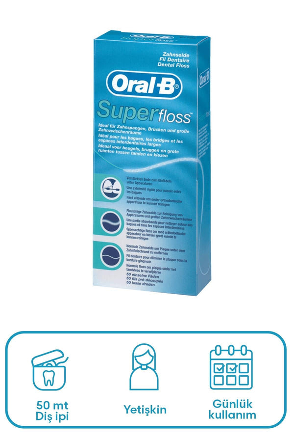 Oral B Super Floss Diş İpi