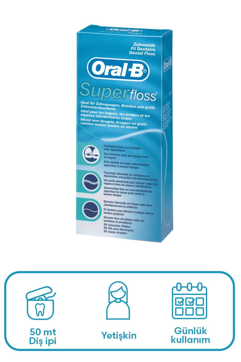 Oral B Super Floss Diş İpi