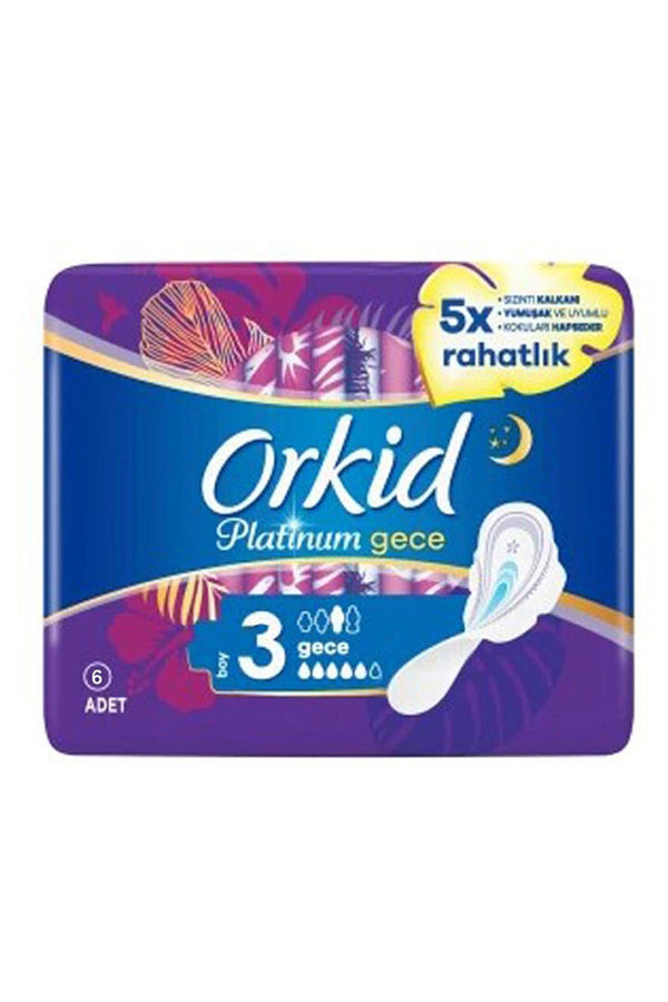 Orkid Platinum Gece Boy 3 6 Adet