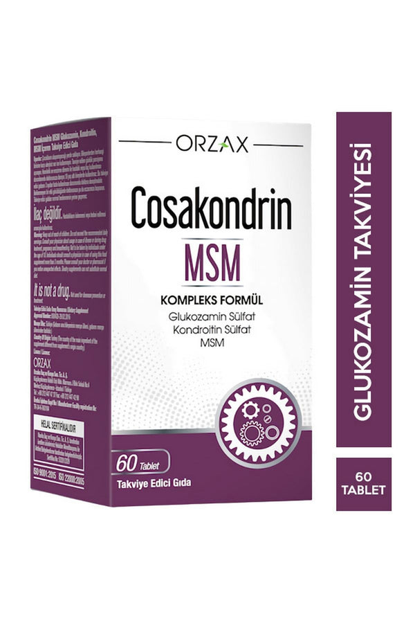Orzax Cosakondrin Msm 60 Tablet