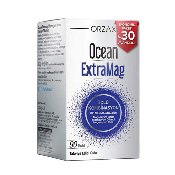 Orzax Ocean Extramag Ekonomik Paket 90 Tablet