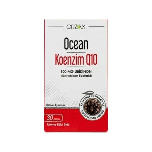 Orzax Ocean Koenzim Q10 30 Kapsül