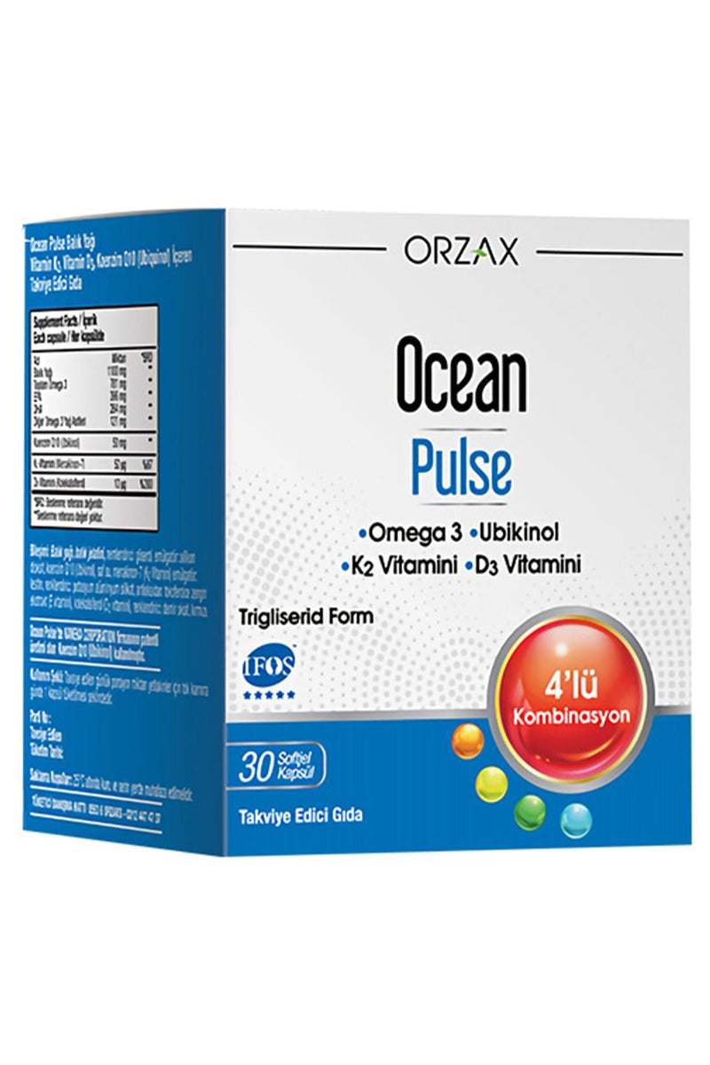Orzax Ocean Pulse 30 Kapsül