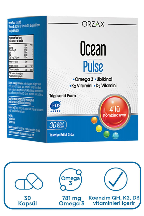 Orzax Ocean Pulse 30 Kapsül