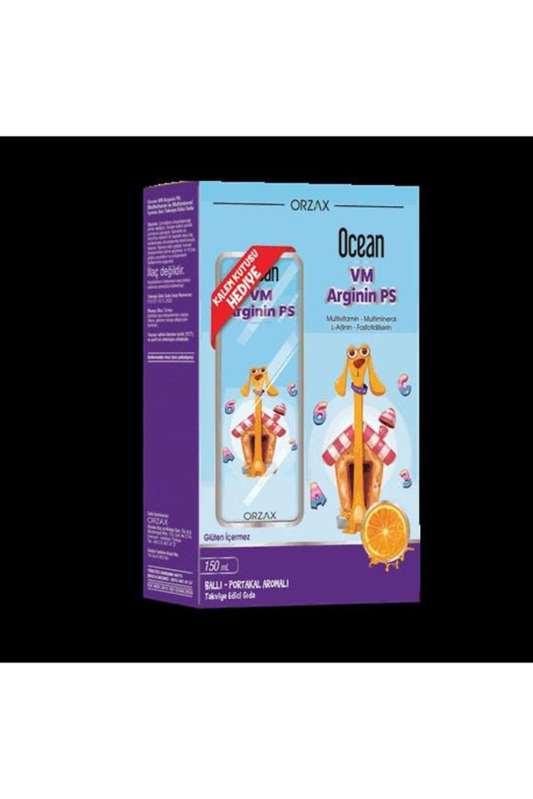 Orzax Ocean Şurup VM 150 ml - Kalemlik Hediyeli