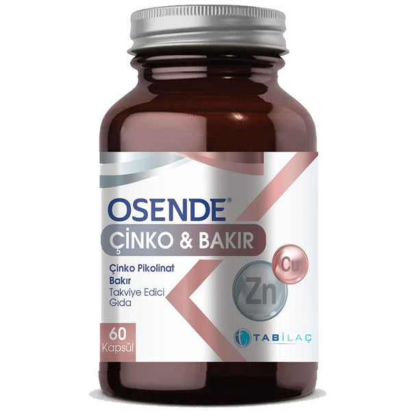 Osende Çinko & Bakır 60 Kapsül