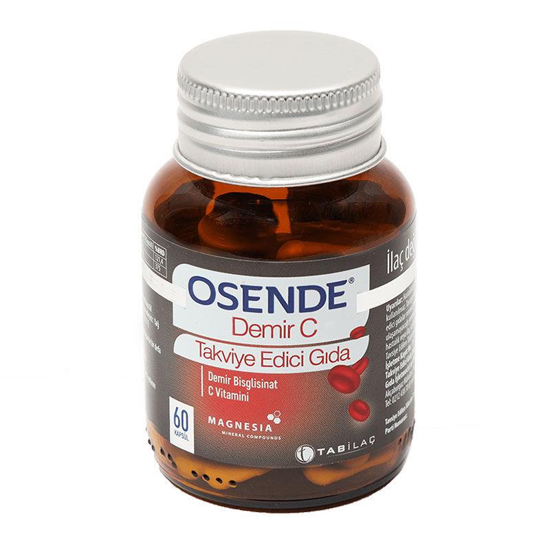 Osende Demir C - Demir Ester C Vitamini 60 Kapsül