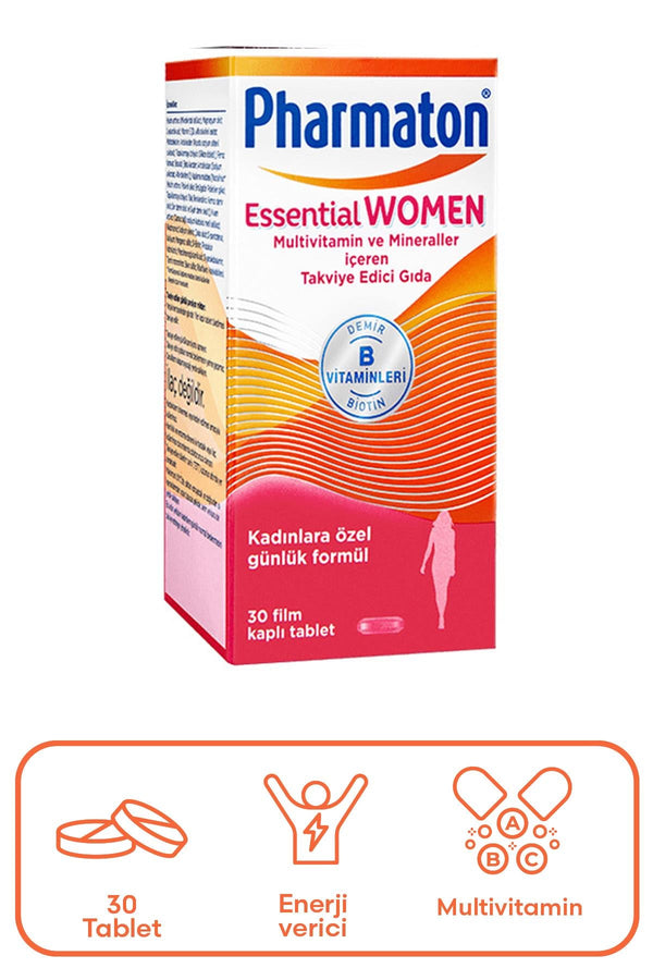 Pharmaton Essential Women Takviye Edici Gıda 30 Tablet