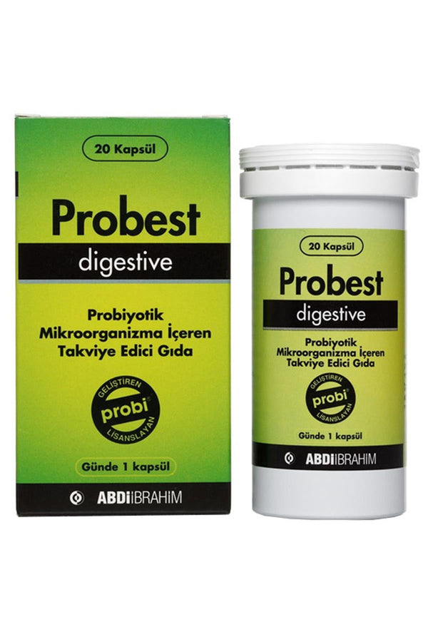 Probest Digestive Probiyotik Takviye Edici Gıda 20 Kapsül