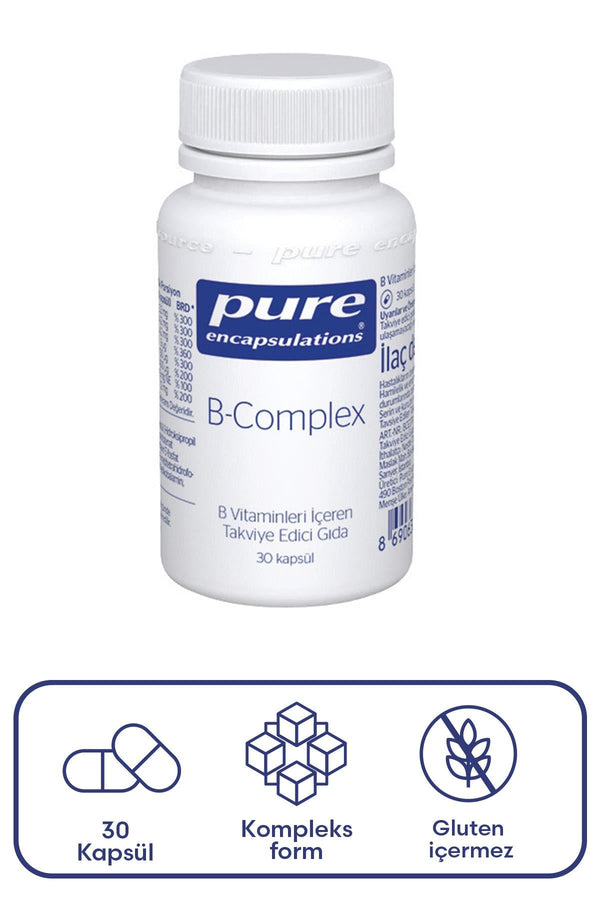 Pure Encapsulations B Complex 30 Kapsül