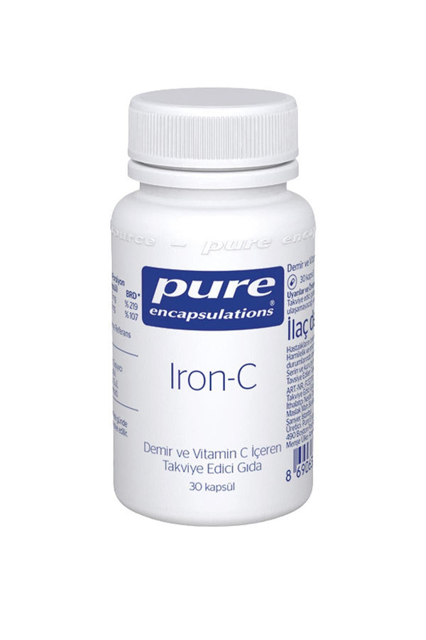 Pure Encapsulations Iron C 30 Kapsül