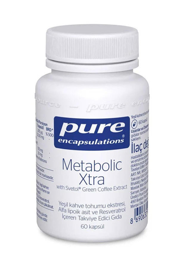 Pure Encapsulations Metabolic Xtra 60 Kapsül