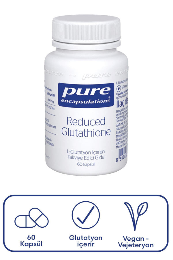 Pure Encapsulations Reduced Glutathione 60 Kapsül