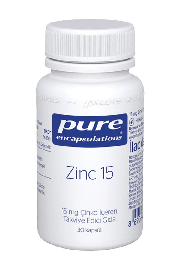 Pure Encapsulations Zinc 15 Mg 30 Kapsül