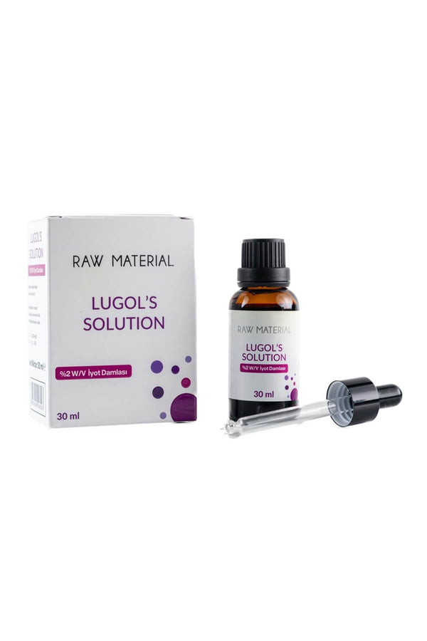 Raw Material Lugols Solution İyot %2 Damla 30 ml