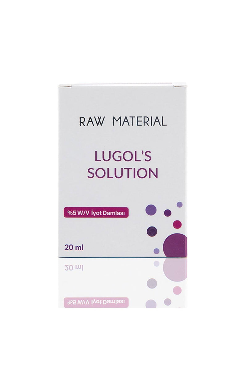 Raw Material Lugol's Solution Iyot %5 Damla 20 ml