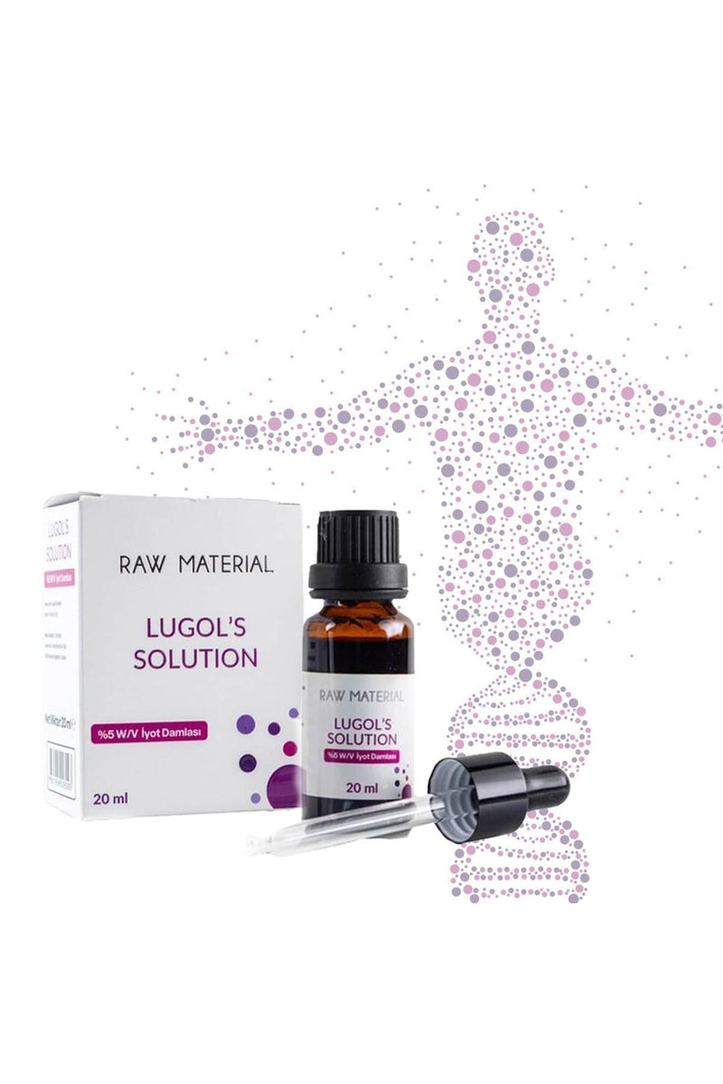 Raw Material Lugol's Solution Iyot %5 Damla 20 ml