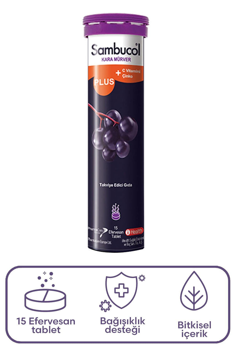 Sambucol Plus 15 Efervesan Tablet