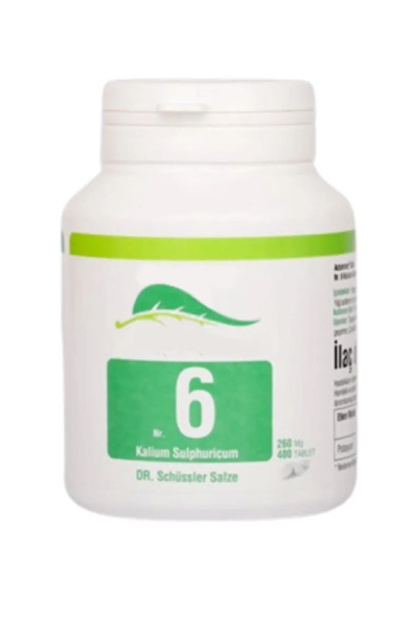 Schüssler Tuzları No: 6 Potasyum Sulfuricum 400 Tablet